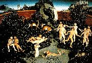 Lucas  Cranach nasjonalgalleriet, oslo oil painting